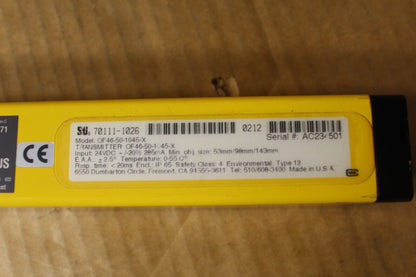 STI OptoFence OF46-50-1045-X / 70111-1026 Safety Light Curtain Transmitter