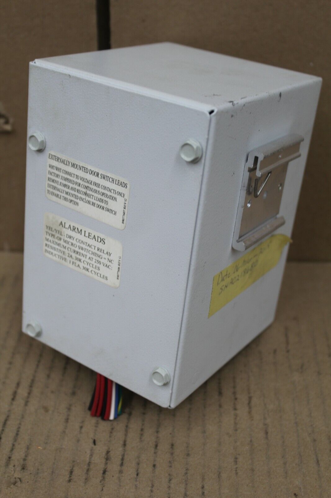 Carel UC2SE Temp Controller with Alarm Box