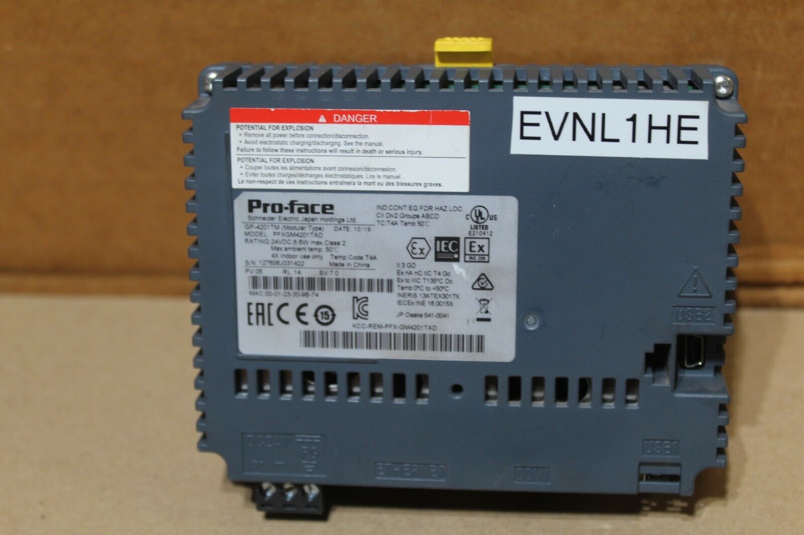 PROFACE PFXGM4201TAD TOUCHSCREEN 