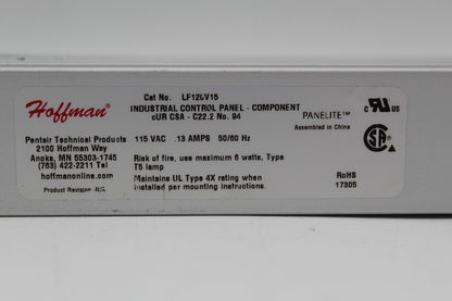 Hoffman LF120V15 Cabinet Light