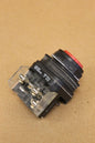 ALLEN-BRADLEY 800H-R SER. F RED PUSH BUTTON