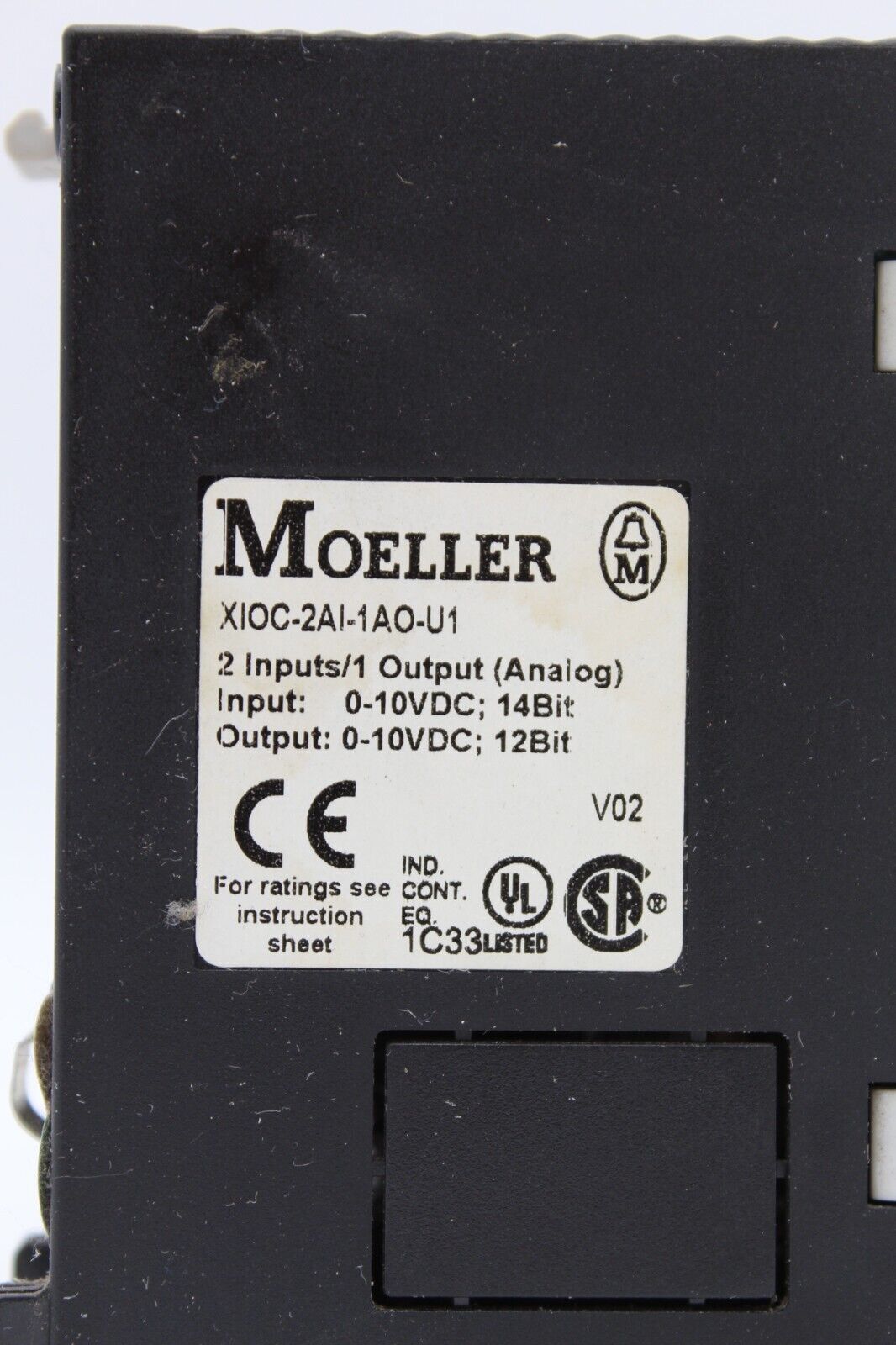 Moeller / Eaton Corporation XIOC-2A1-1AO-U1 Analog Ouput Module
