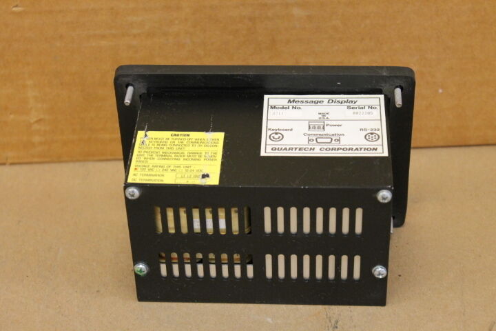 QUARTECH 8711 DATAMATE 8700