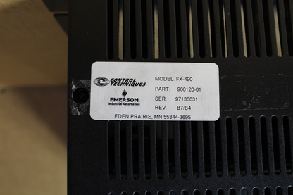Emerson Motion Control  FX-490 960120-01 Positioning Servo Drive