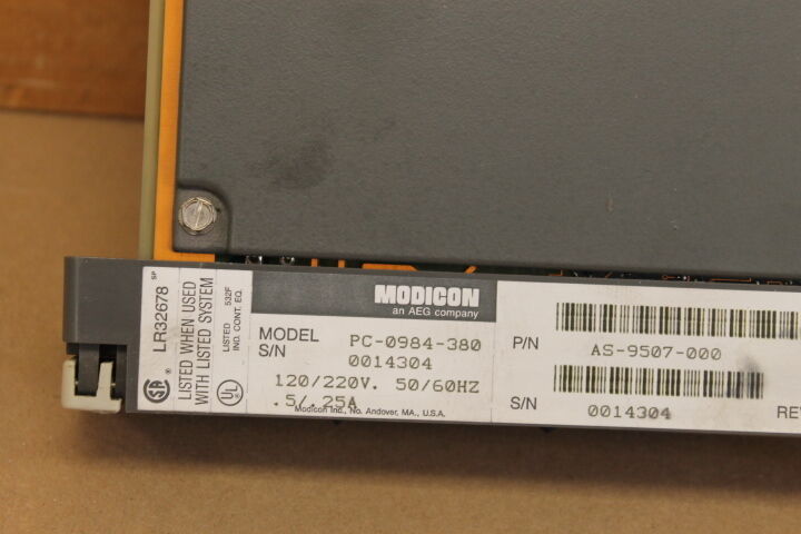 MODICON PC-0984-380 CONTROLLER