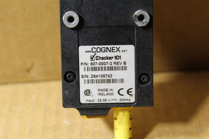 Cognex 807-0007-2 Vision Sensor Checker 101