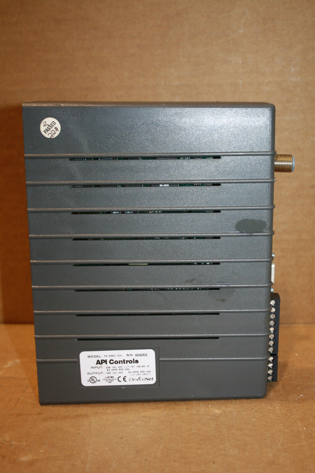 API CONTROLS PS-33031-EDN SERVO DRIVE PS33031EDN