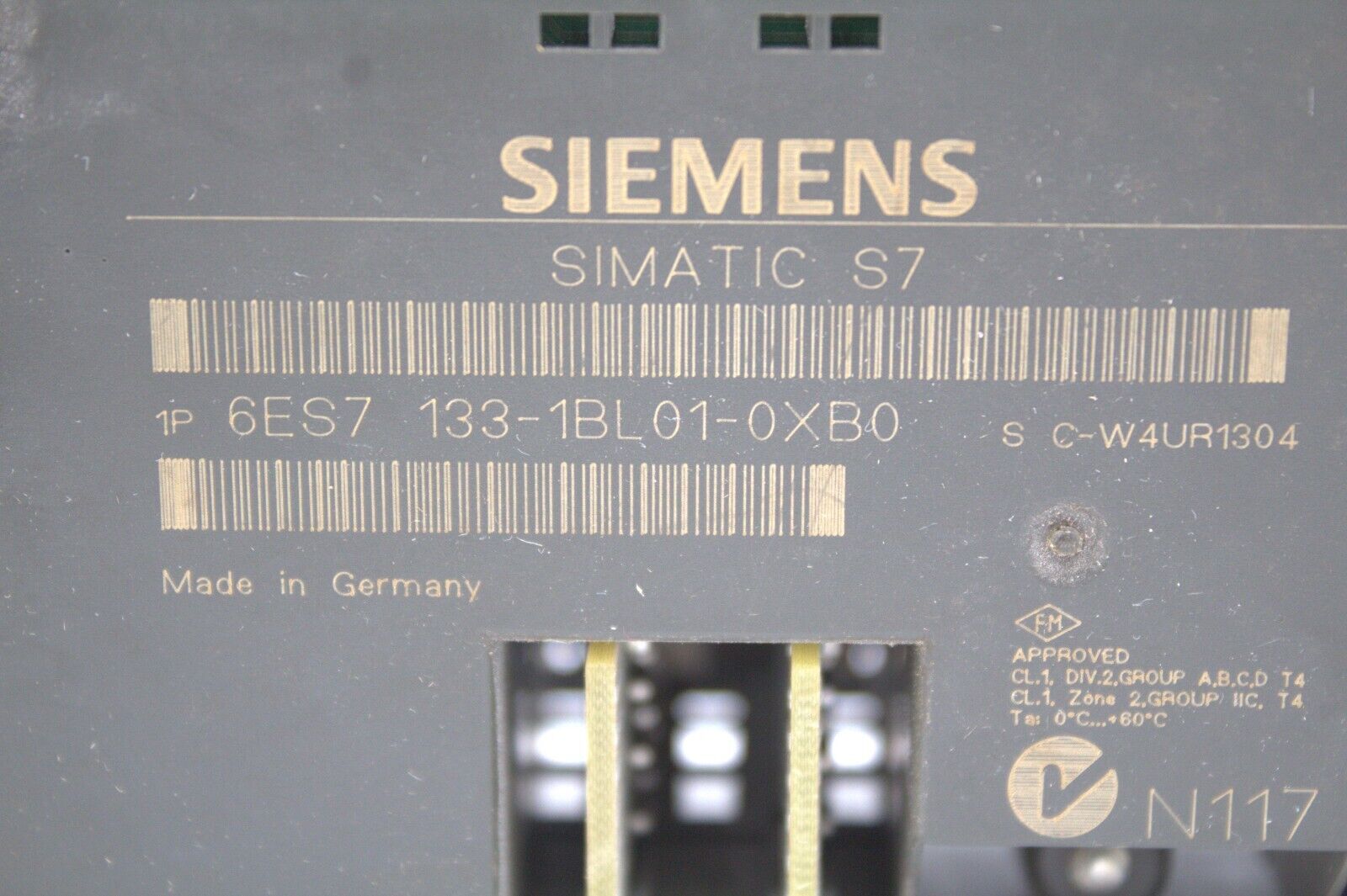 SIEMENS 6ES7 133-1BL01-0XB0 INPUT MODULE 6ES7133-1BL01-0XB0