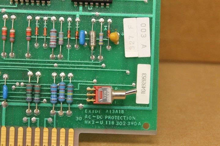 EXIDE ELECTRONICS  AC-DC PROTECTION BOARD 118302390