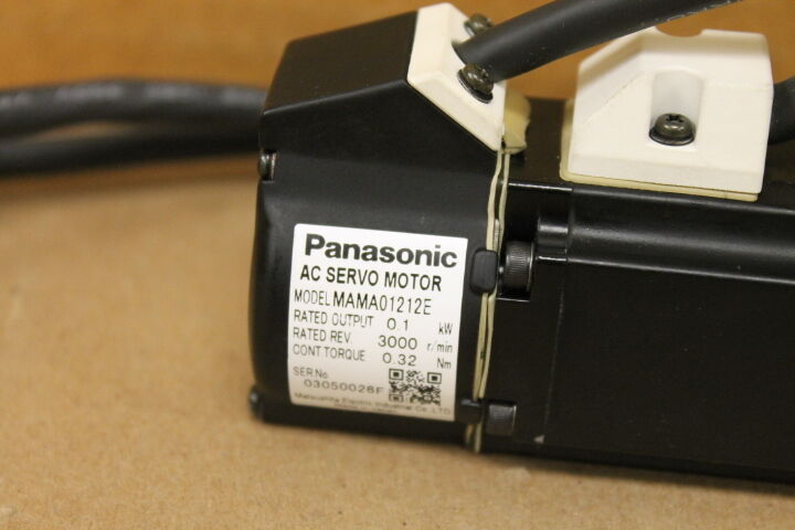 PANASONIC MAMA01212E AC SERVO MOTOR