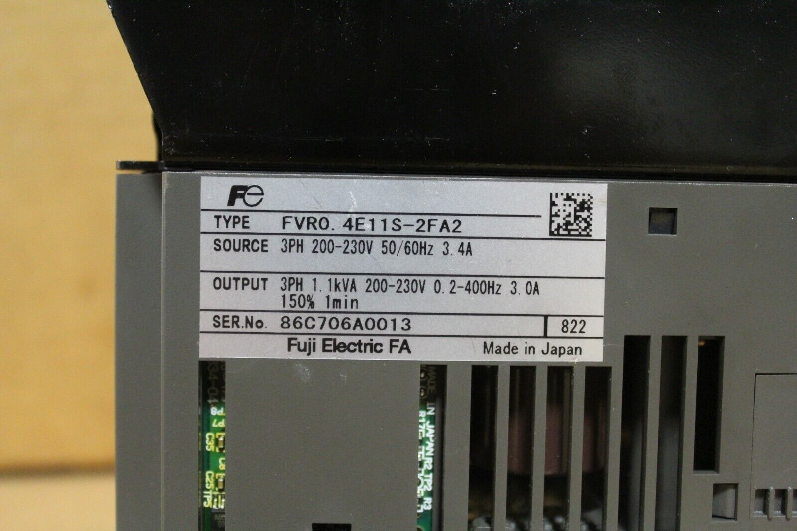 Fuji Electric FRV0.4E11S-2FA2 Drive 