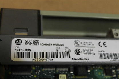 Allen-Bradley 1747-SDN DeviceNet Scanner Module