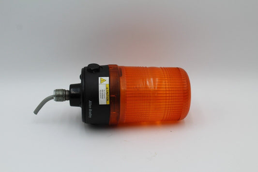 Allen-Bradley 855BM-ABA24 / 855BM-ABN Orange Beacon Strobe Light
