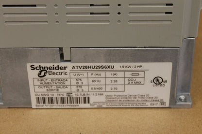 TELEMECANIQUE ATV28HU29S6XU ALTIVAR 28 