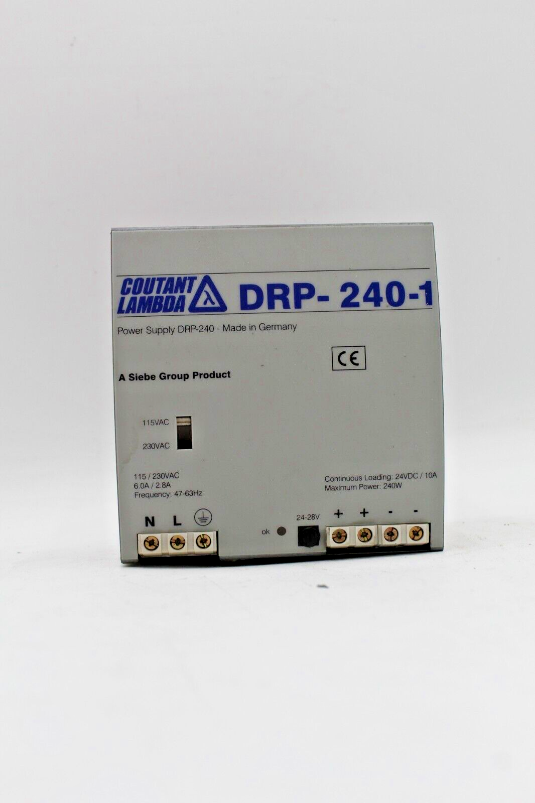 Coutant Lambda DRP240-1 Single Output Power Supply