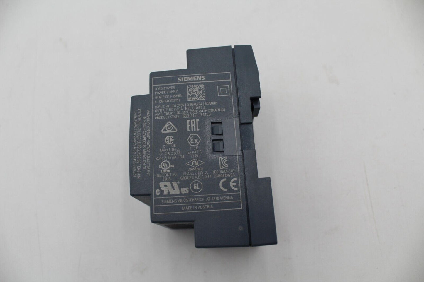 Siemens 6EP1311-1SH03 LOGO!Power, Power Supply