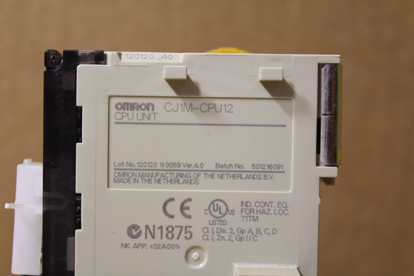 Omron CJ1M-CPU12 CPU Unit