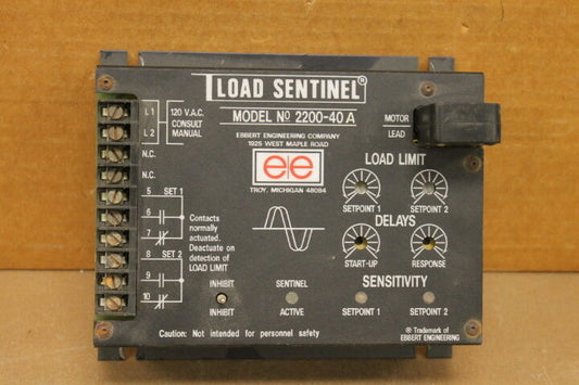 LOAD SENTINEL 2200-40A MONITOR
