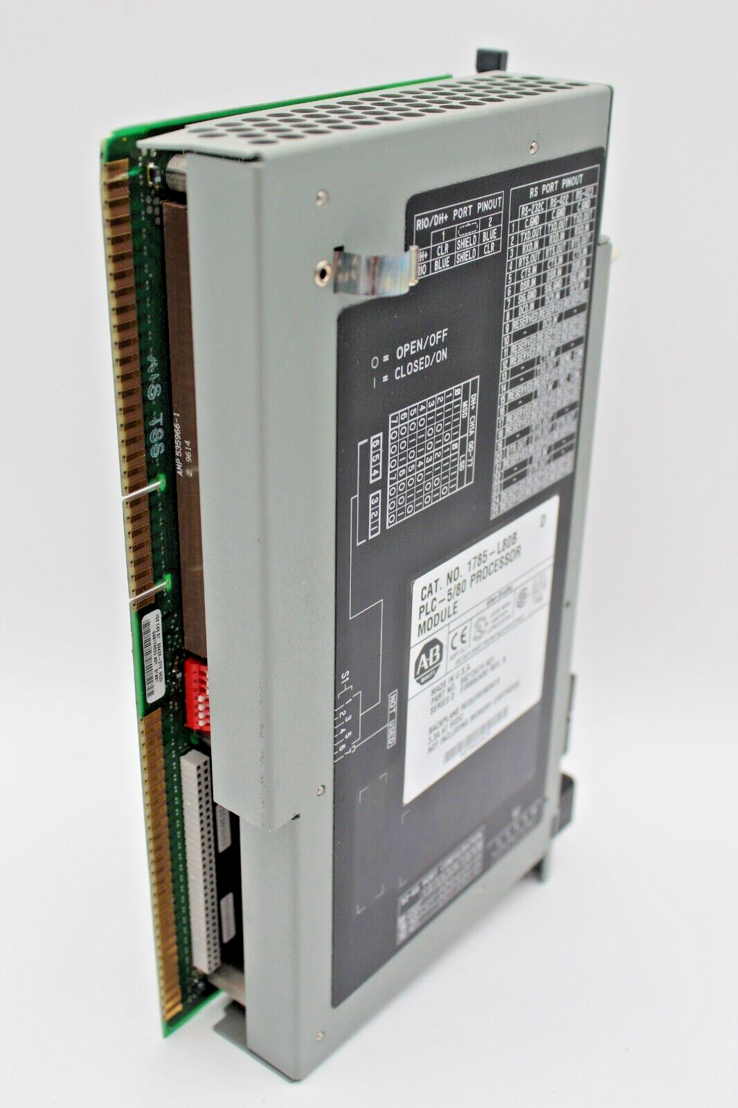 Allen Bradley 1785-L80B Processor Ser. D