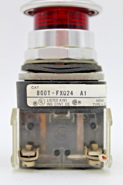 Allen-Bradley 800T-FXQ24 A1 Red Emergency Stop Button