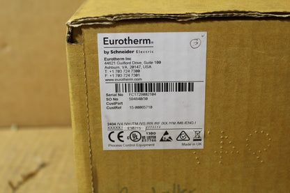 Eurotherm 2404/V4/VH/TM/VS/RR/RF/XX/YM/M6/ENG/XXXXX/ES0215  Temp Controller