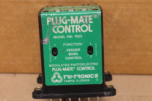 TRI-TRONICS PM-7025 PLUG-MATE FEEDER BOWL CONTROL
