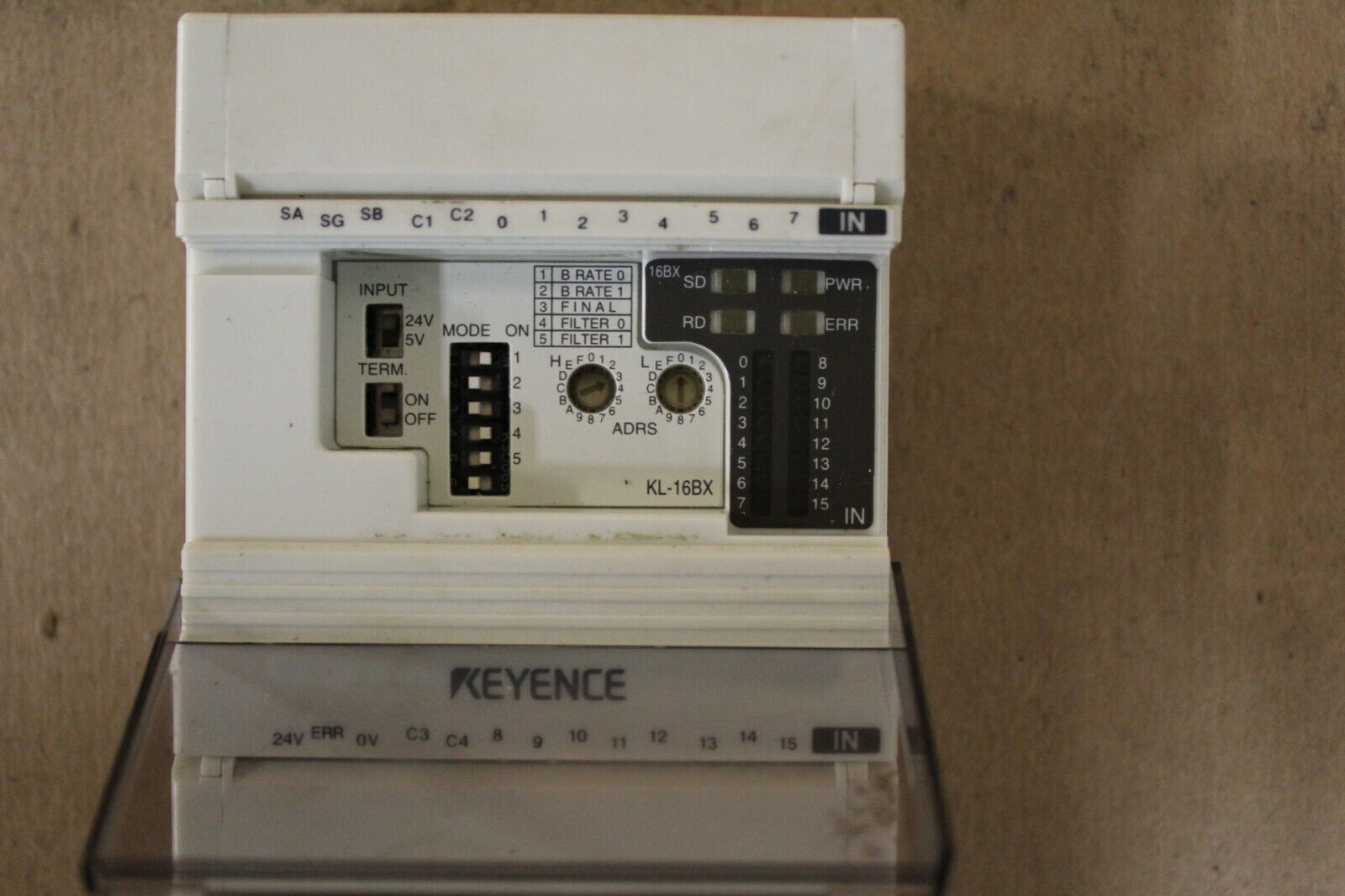 Keyence KL-16BX Input Unit