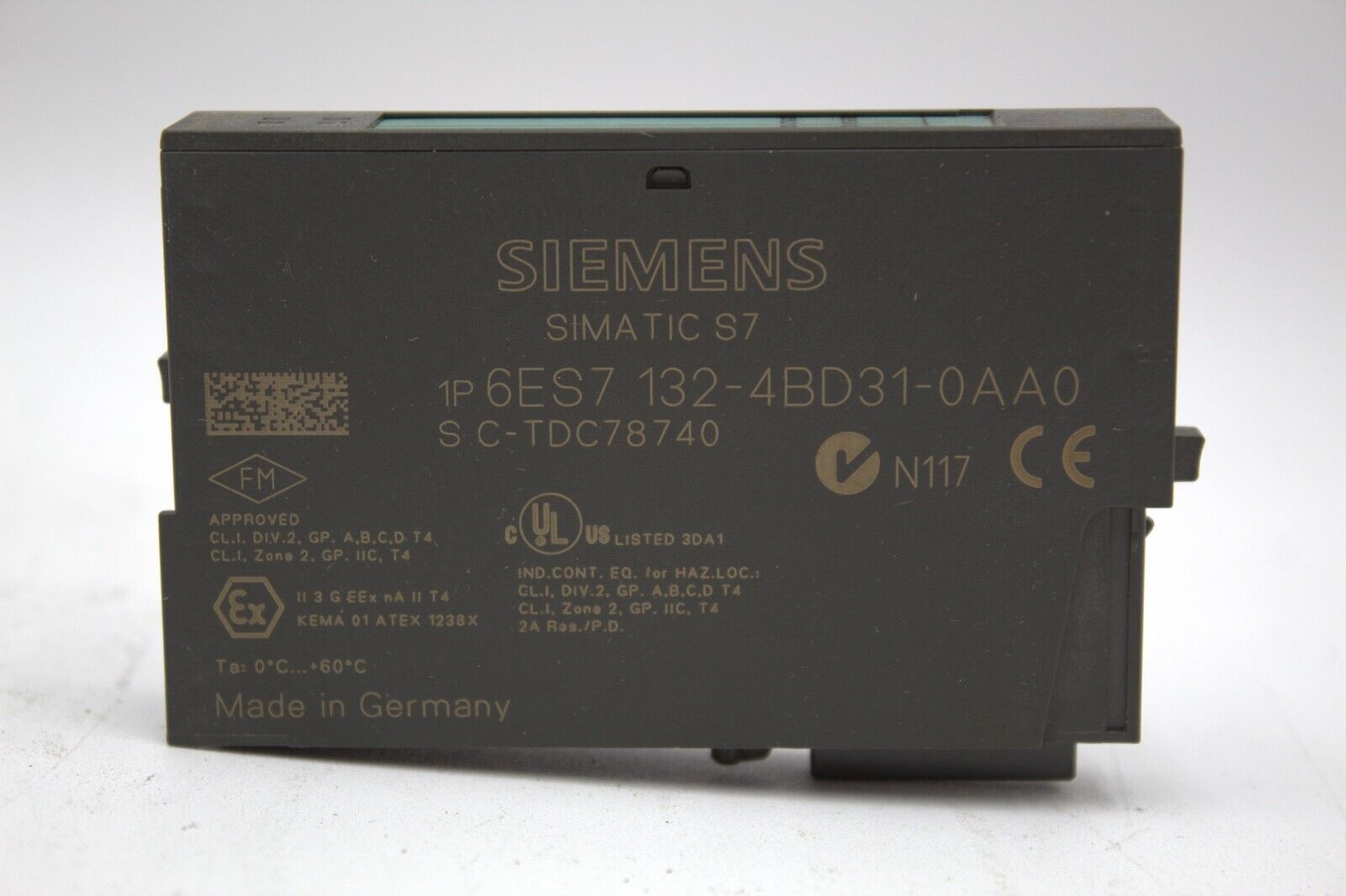 Siemens 6ES7 132-4BD31-0AA0 Simatic S7 Output Module 6ES7132-4BD31-0AA0