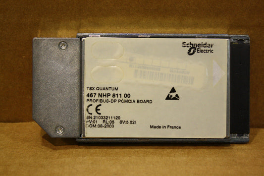 TELEMECANIQUE TSX QUANTUM 467 NHP 811 00 PROFIBUS DP PCMCIA BOARD