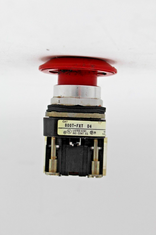 Allen-Bradley 800T-FXT D4 2-Position Red Push Button