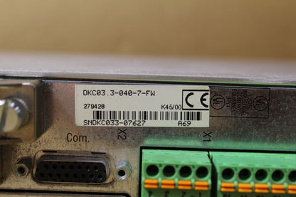 Rexroth Indramat DKC03.3-040-7-FW Servo Drive