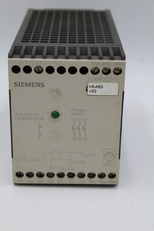 Siemens 3TK2943-0BB4 Safety Relay