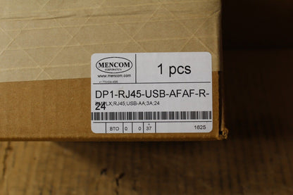 Mencom Corporation DP1-RJ45-USB-AFAF-R-24 Panel Interface Connector