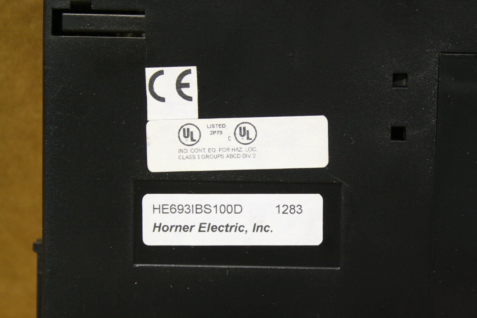 GE FANUC HE693IBS100D INTERBUS-S COMMUNICATIONS MODULE