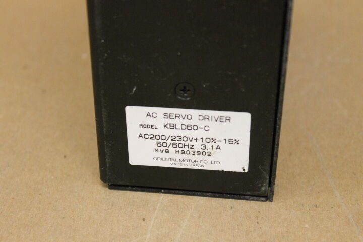 VEXTA KBLD 60-C AC SERVO DRIVER KBLD60-C