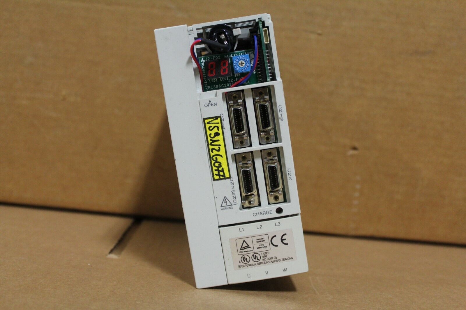 Mitsubishi MR-J2S-70B-S255 AC Servo Driver