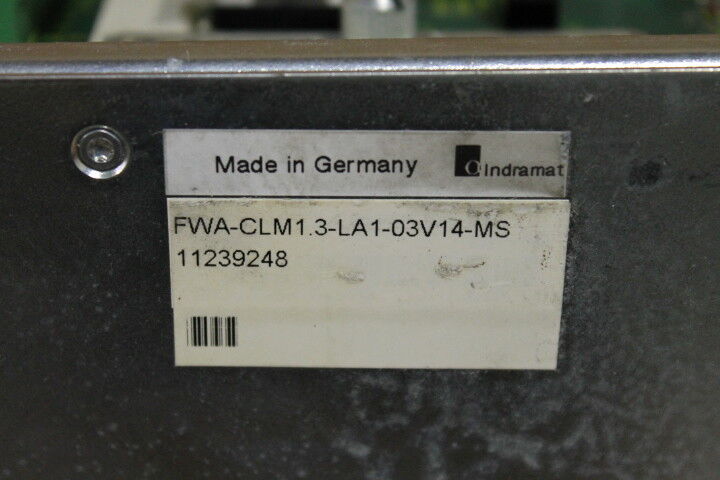 INDRAMAT FWA-CLM1.3-LA1-03V14-MS SERVO DRIVE