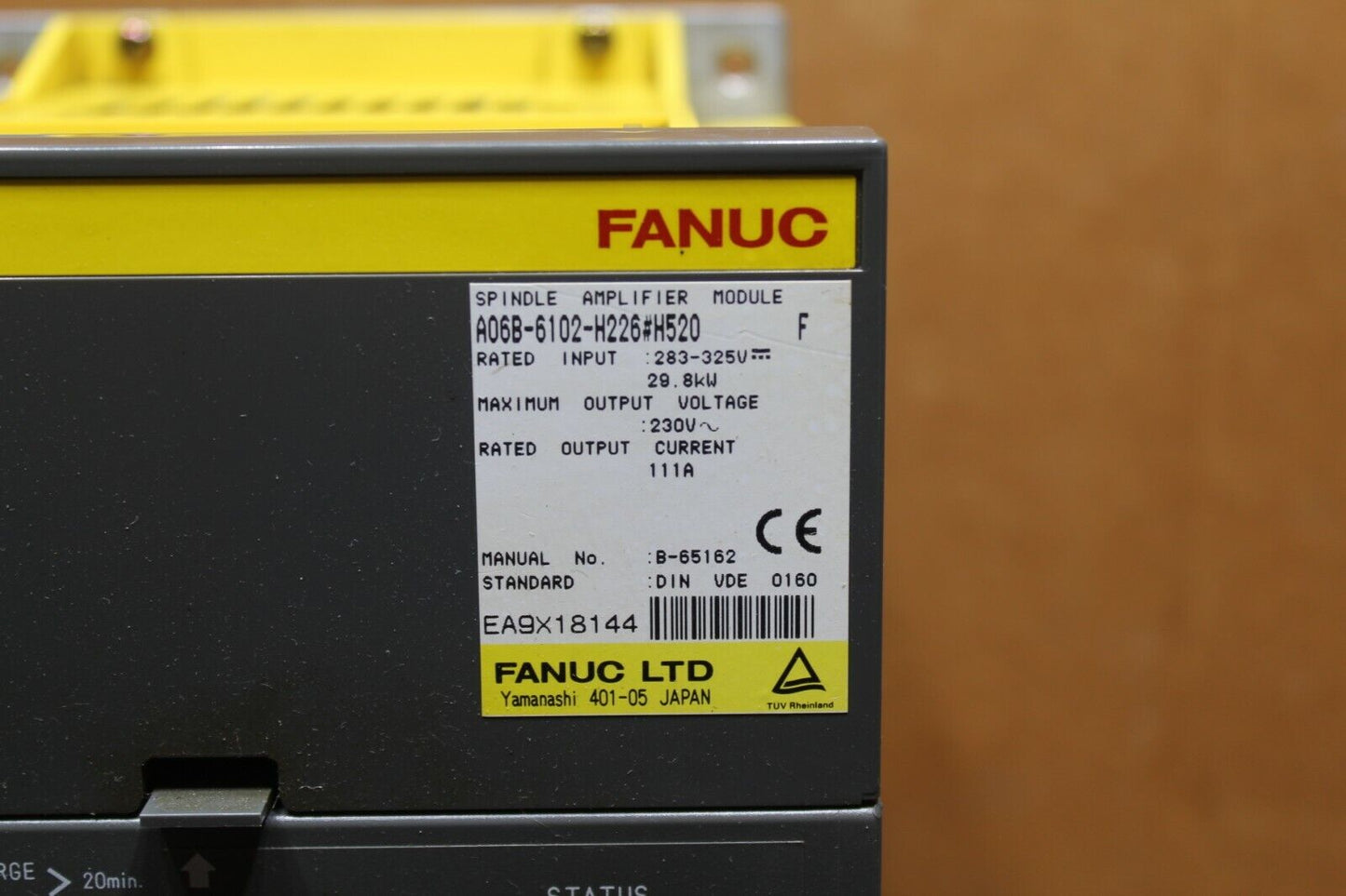Fanuc A06B-6102-H226#H520 Servo Amplifier