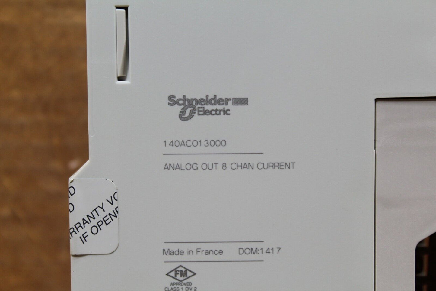 Schneider 140ACO13000 Analog Output