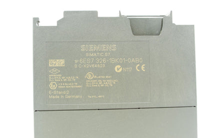Siemens 6ES7 326-1BK01-0AB0 Simatic S7 Digital Input Module (No Cover)