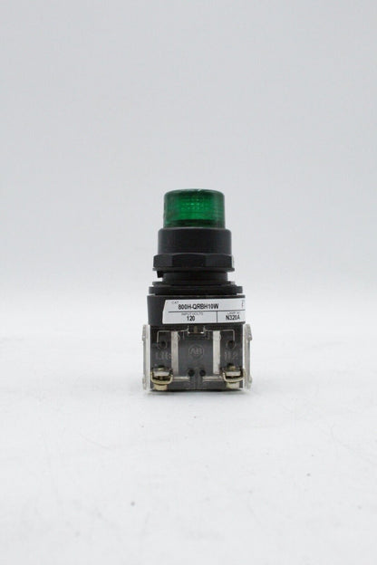Allen-Bradley 800H-QRBH10W Green Push Button