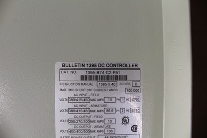Allen Bradley 1395-B74-C2-P51 Drive