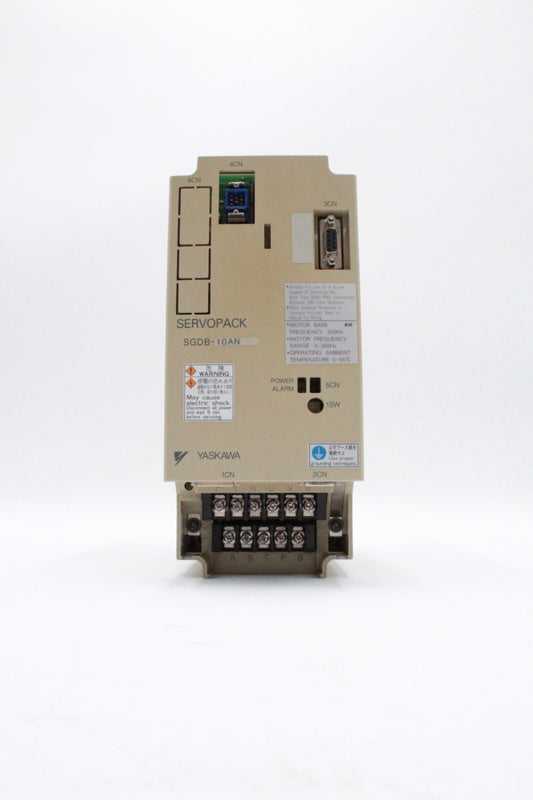 Yaskawa Electric SGDB-10AN ServoPack Servo Drive (No Wire Cover)