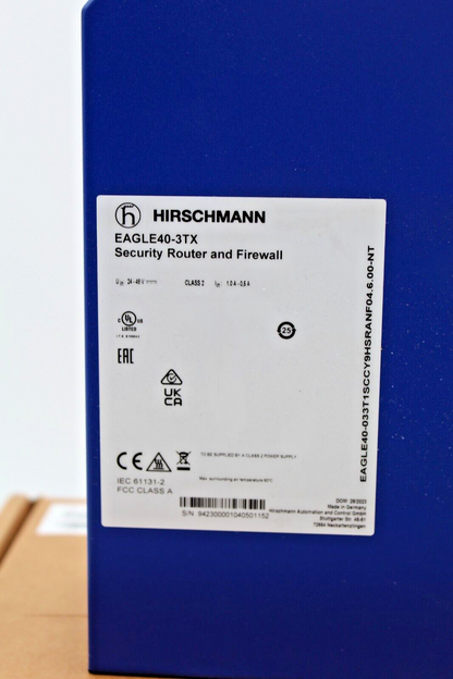 Hirschmann EAGLE40-3TX Security Router and Firewall Protector