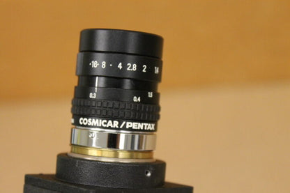 RVSI 002-CM4000 CAMERA WITH PENTAX 25MM 1:1.4 TV LENS