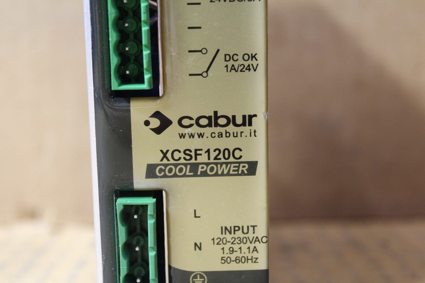 Cabur XCSF120C DC Power Supply