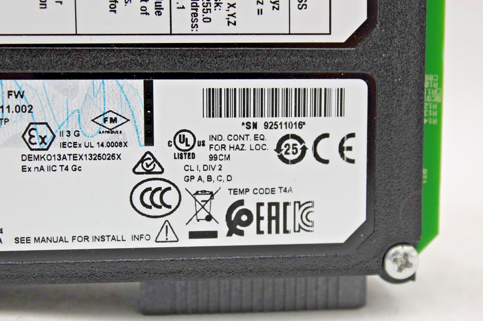 Allen-Bradley 2021 1756-EN2TR /C 2-Port CLX HI-CAP ENET/IP Module NNB