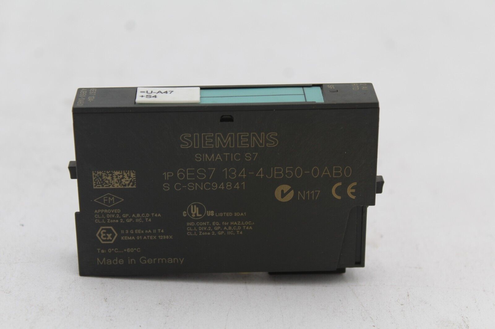 Siemens 6ES7134-4JB50-0AB0 Analog Input