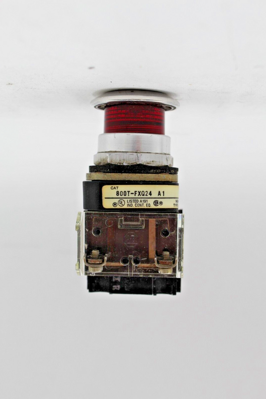 Allen-Bradley 800T-FXQ24 A1 Red Emergency Stop Push/Pull Button