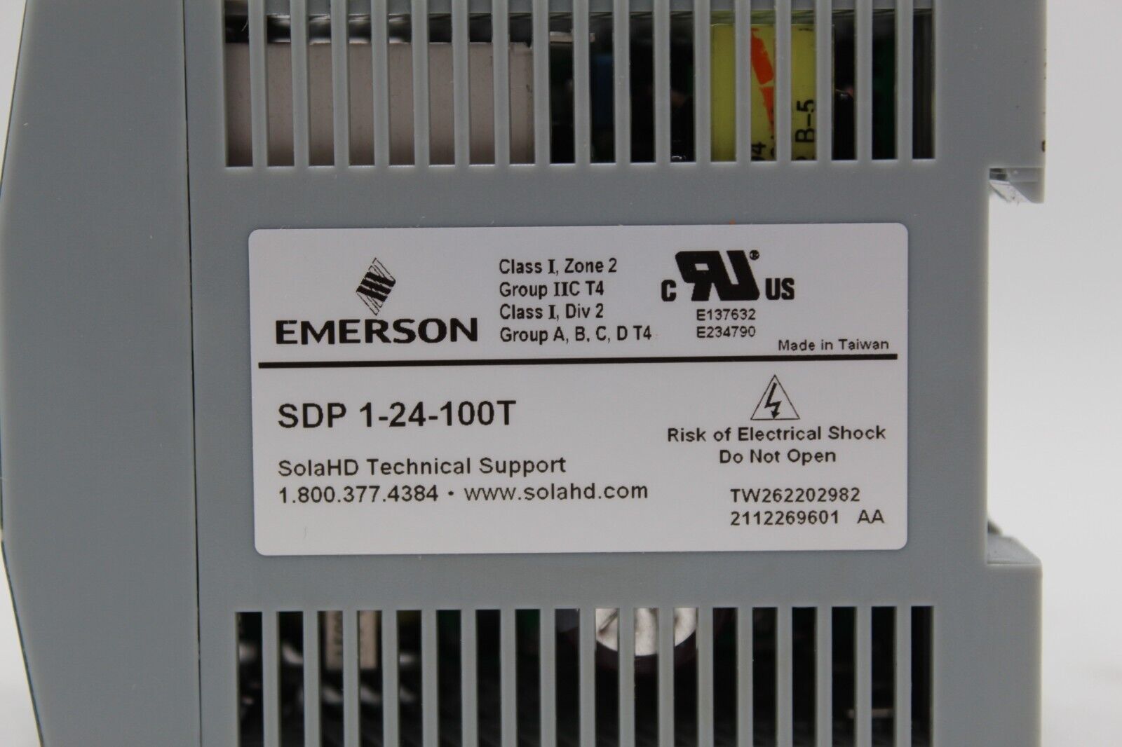 Emerson SOLA SDP 1-24-100T Power Supply